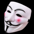 【Top Picks】 Anonymou Hacker V for Vendetta Mater Face Mak Fancy Dre Halloween Prop. 