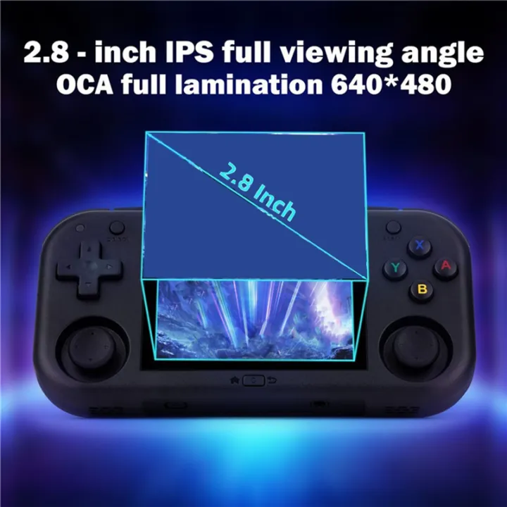 AMPOWN%20Ideal%20Gift%20for%20Gamers%2028%20Mini%20Zero%20Retro%20Handheld%20Game%20Console%202.8%20Inch%20IPS%20OCA%20Screen%20Portable%20Gaming%20Device%2064G%20-%20Image%205