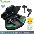 G11 TWS Stereo Bass Earbuds Gamer Touch Control Bluetooth Earphones Gaming Headsets Low Latency Wireless Headphones with Mic Waterproof. 