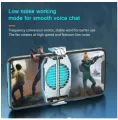 Smart Phone Cooler Portable Phone Radiator Cooling Fan Radiator With Built-In Battery For Playing Games Watching Videos direct connection, without rechargeable.
