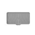 soap holder organizer lagayan ng sabon pang ligo soap organizer Silicone Faucet Mat Sink Tray Soap Dispenser Sponge Drain Pad Sink Splash Drying Mat Countertop Storage Tray Kitchen Accessorie.