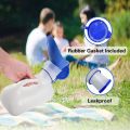 【3C VictoryEagle】Men And Women Urinals With Interface Urinary Devices - white & blue.