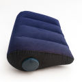 Portable Hand Pump Air Pillow – Reading, Relaxing & Back Support Cushion. 