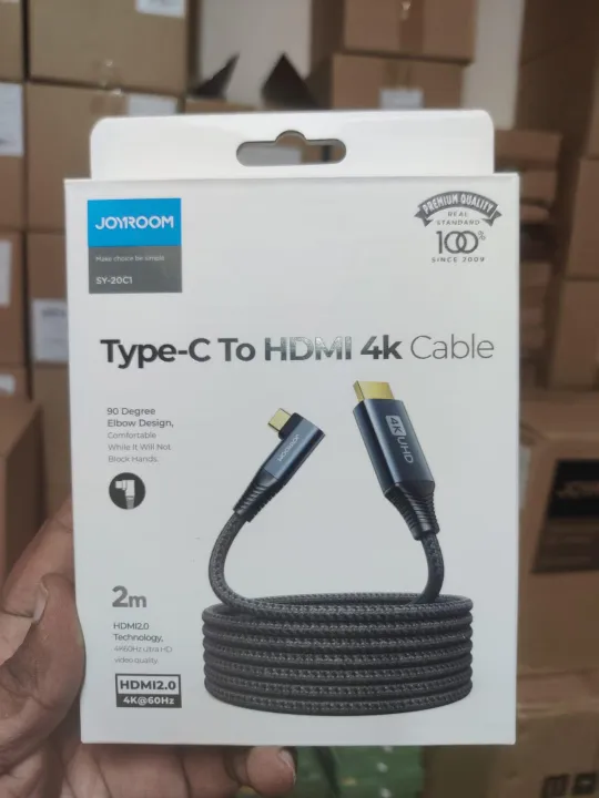 JOYROOM%20SY-20C1%20Type-C%20to%20HDMI%204K%20Elbow%20Cable%20(2m)%20-%20Image%203