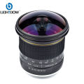 Lightdow 8mm F/3.0 Ultra Wide Fisheye Lens Aspherical Circular Camera Lens for Canon DSLR 650D 550D 750D 77D 80D 1100D Cameras. 