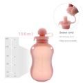 Baby Food Pouches Reusable Silicone Yummy Bag Food Grade BPA Free Puree Juice Breastmilk Storage Bottle Portable Feeding Partner. 