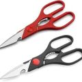 Fish cutting Scissors for Kitchen Use Stainless Steel Fish Cutting Scissors 3 in 1 Multi Function Vegetable Cutting Scissors Chopping Scissors for Kitchen Garden-Multicolour. 