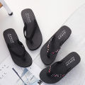 Women 2024 Fashion Flip Flops Summer Beach Slippers Casual Outside Sandals Ladies Flat Flip-Flop Shoes Leisure Slippers Slide.