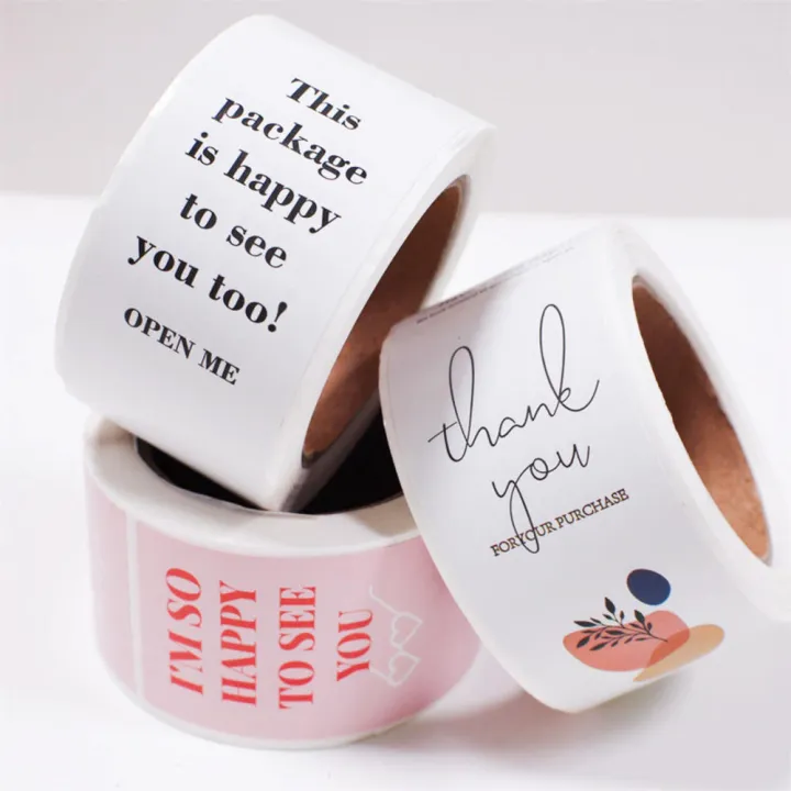 100pcs/roll%20Thank%20You%20Sticker%20Seal%20Labels%20Small%20Business%20Gift%20Decor%20Package%20Scrapbook%20Stickers%20Office%20Stationery%20Children%20Gifts%20-%20Image%207