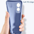 Olige For VIVO Y28 Liquid Silicone Macaron Candy Color TPU Falling and shockproof Soft Phone Case Shell Protector Back Cover.