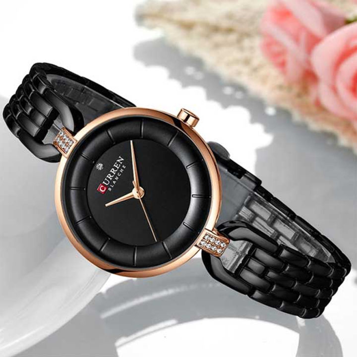 Curren%209052%20Luxurious%20Brand%20Fashion%20Stainless%20Steel%20Wrist%20Watch%20for%20Women%20-%20Black%20-%20Image%202