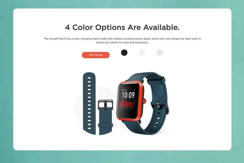 Smartwatch Amazfit Amazfit Bip S Settings Battery Life Amazfit Bip