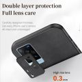 xprmy for vivo X60 case hard TPU silicone shockproof bumper phone casing cover. 