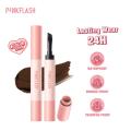 PINKFLASH Eyebrow Pomade Brow Gel Creamy3 Colors Natural Waterproof Long Lasting Highly Tint Eyebrow Shade With Brush Makeup. 