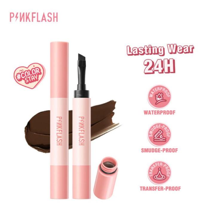PINKFLASH%20Eyebrow%20Pomade%20Brow%20Gel%20Creamy3%20Colors%20Natural%20Waterproof%20Long%20Lasting%20Highly%20Tint%20Eyebrow%20Shade%20With%20Brush%20Makeup%20-%20Image%203