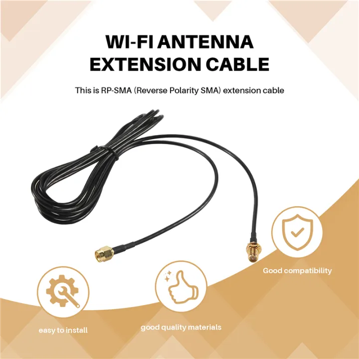 WiFi%20WAN%20Router%20Wi-Fi%20Antenna%20Extension%20Cable%20RP-SMA%20-%20Image%204
