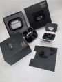 Airpods A9 pro TWS Bluetooth Headphones Wireless Earbuds Touch Screen Display with Earbuds - Black. 