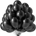 Latex Metallic Balloons – Pack of 25 for Anniversary, Birthday, Baby Shower, Valentine's Day Party, Home, Restaurants, and Showroom Decoration.