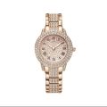 badgeLanz Live Popular Diamond-Embedded Roman Pattern Women's Watch Bracelet Cornucopia Women's Supply-waterproof fashion wrist watches business luxury watch. 