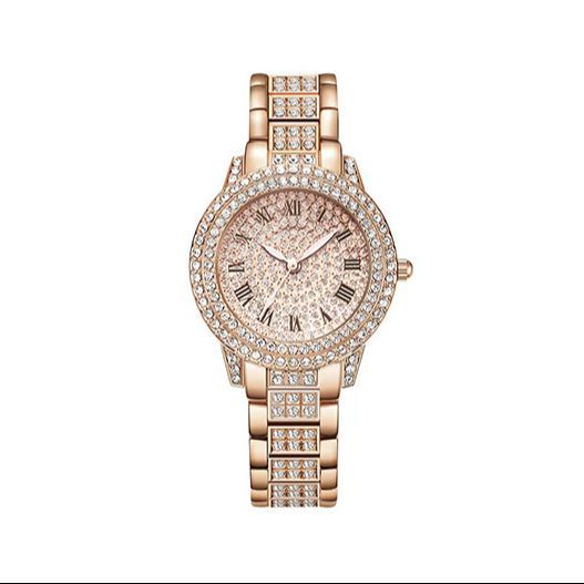 badgeLanz Live Popular Diamond-Embedded Roman Pattern Women's Watch Bracelet Cornucopia Women's Supply-waterproof fashion wrist watches business luxury watch
