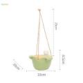 Hanging Flowerpot DIY Cartoon Resin Flower Pot for Balcony Indoor Courtyard.