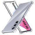 Samsung Galaxy A54 Premium Silicone Case Crystal Clear Soft TPU Ultra-Thin Transparent Flexible Protective Mobile Phone Back Cove. 
