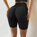 2023 Sports Yoga Shorts Women Seamless Qucik Dry Push Up Training Fitness Gym Short Casual High Waist Workout Slim Shorts. 