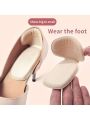 1 Pair Women's 2 IN 1 Shoes Insoles Patch Heel Pads For Sport Shoes Adjustable Size Antiwear Feet Pad Protector. 