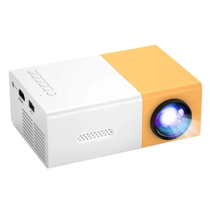 HXSJ Mini Projector YG300 Pro LED Supported 1080P Full HD Portable Beamer Audio HDMI USB Video Projetor