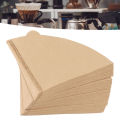 Disposable Coffee Filter, Coffee Filter Paper 1-2 Cup 100PCS High Efficiency for Drinking Shop Use. 