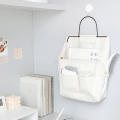 Cloth Wall Hanging Storage Bag Space-Saving Wall-Mounted Multi-Pocket Wall mounted Organizer Hanging Storage Basket for Home Organization Office Storage Bathroom Organizer College Dorms. 
