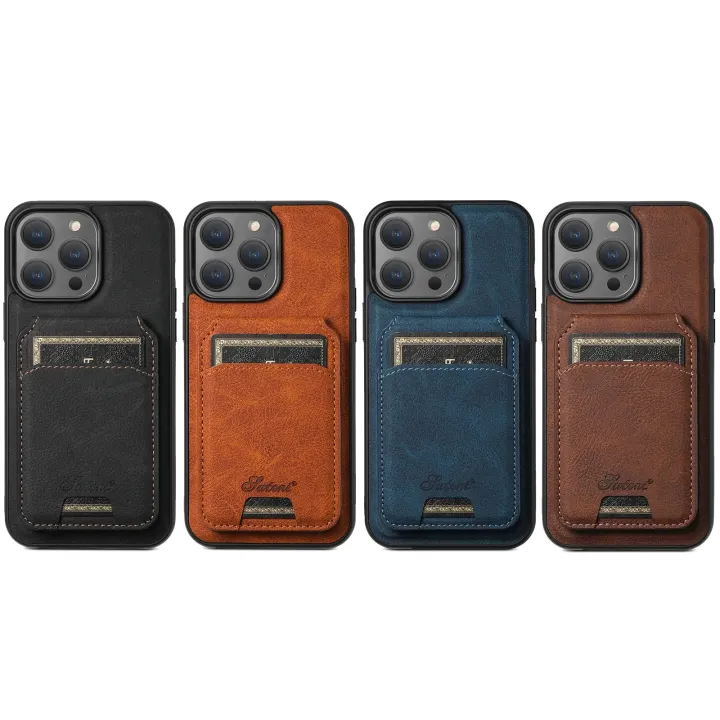 SUTENI%20Wallet%20Phone%20Case%20Card%20Holder%20Leather%20Magnetic%20Pocket%20Cover%20For%20iPhone%2012%2013%2014%2015%20Pro%20Max%20Plus%20Ultra%20Magsafe%20-%20Image%206