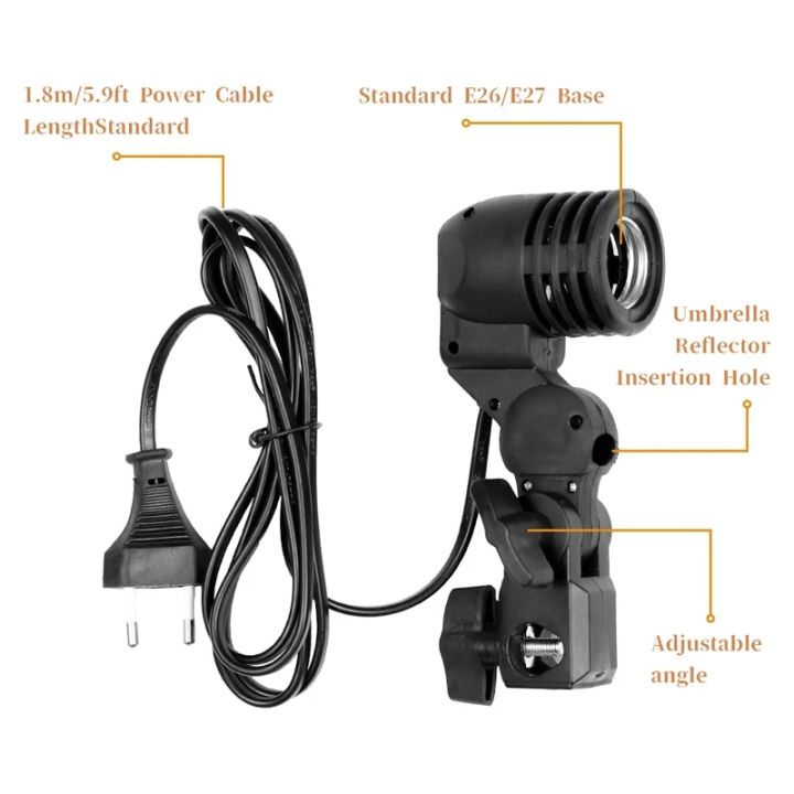 1.8m%20Cable%20Cord%20Light%20Bulb%20Stand%20E26%20/%20E27%20AC%20Socket%20Lamp%20Holder%20with%20Umbrella%20Holder%20Photography%20Light%20Bulb%20Mount%20for%20Photo%20-%20Image%202