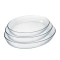 Fenix Oval Tempered Glass Bakeware Dish Set (1.5L / 2.0L / 3.0L) – 3 Pcs Set.