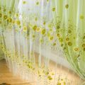 Variety of curtains Pastoral Tulle Window Curtain Drape Panel Sheer Scarfs Valances Window Scarfs Home Textile Hot. 