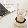 【Pre-order】 Rechargeable Magnetic Milk Shaker Electric Coffee Blender Baby Milk Shaker Smart Decanter. 