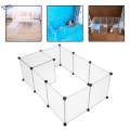 Puppy Playpen DIY Freely Combined Pet Fence for Bunny Small Dogs Cats Kitten 10 pieces. 