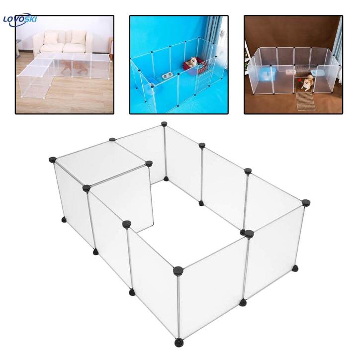 Puppy%20Playpen%20DIY%20Freely%20Combined%20Pet%20Fence%20for%20Bunny%20Small%20Dogs%20Cats%20Kitten%2010%20pieces%20-%20Image%204