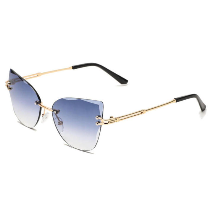 Gradient%20lenses%20Sunglasses%20Trendy%20Unisex%20style%20UV400%20protection%20Vintage%20eyeglasses%20Lightweight%20frame%20Fashionable%20design%20Rimless%20sunglasses%20for%20Outdoor%20activities%20Beach%20vacations%20Fashion%20events%20Costume%20-%20Image%206
