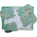 24 Pieces Jigsaw Puzzle Bangladesh Map & World Map Set 8x10.8 inch. 