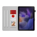 (COD Available)For Samsung Galaxy Tab А9 Watercolor Pattern Flip Leather Case.