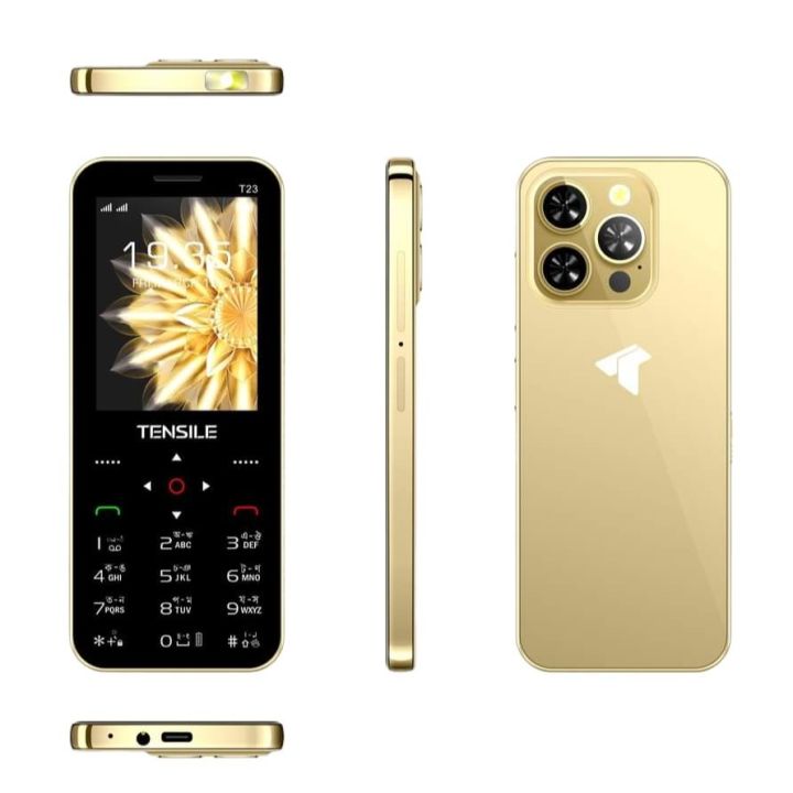 Tensile T23 Touch Button Phone with 1 years official warranty