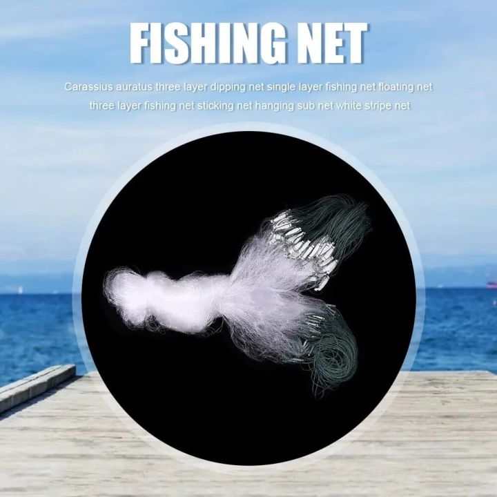 1/2/3/5/10%20Pcs%20Fishing%20Net%20Fish%20Mesh%20Trap%20Monofilament%20Gill%20Net%20Netting%20Outdoor%20Fishing%20Tackle%20-%20Image%202