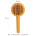 Hamburger Shape Cat Brush Comb Avoid Hairball Pet Loose Hair Remover Kitten Cleaning Comb Animal Accessories. 