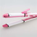 Kemei KM 1291 Ceramic Professional 3 in 1 Electric Hair Straightener Curler Styler and Crimper. 