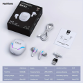 Fashions ONIKUMA T27 Wireless Earbuds Dual-mode with Touch Control 2.4Ghz Low Latency Stereo Bluetooth Headset Independent Connection. 