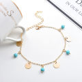 Hot Selling Foot Decoration Payel Set B1 Temple Exhibition Autumn Retro Chain Anklet All-Match Pendant Beach Nupur Jewelry Accessories Birthday Wedding Engagement Bridal Party Classic Gift Item for Female MultiColor. 