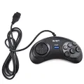 2 Pcs Game Controller for SEGA Genesis for 16 Bit Handle Controller. 