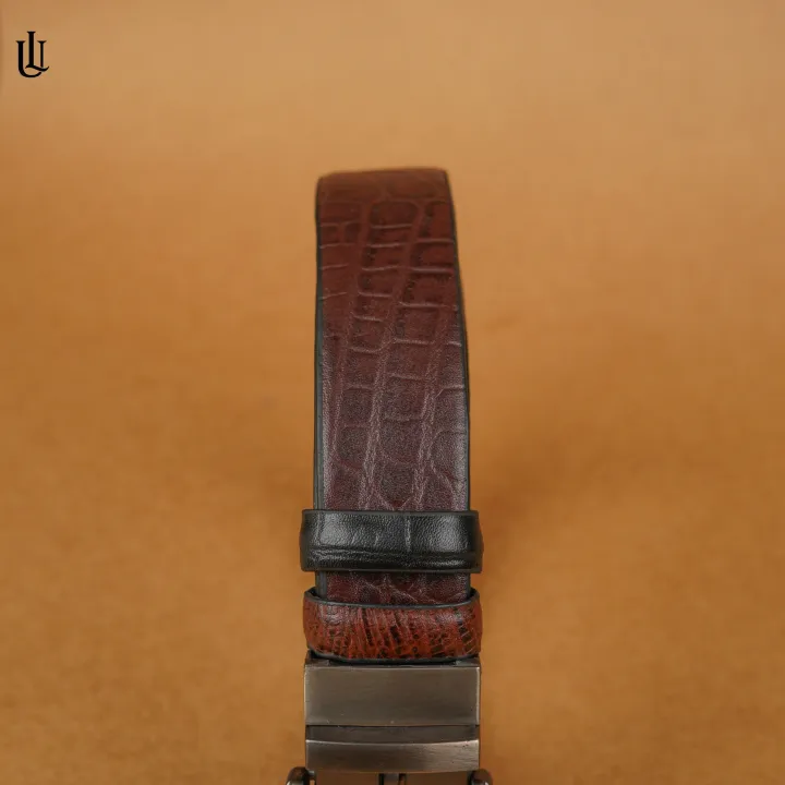 Urbaland%20Moving%20Brockless%20Belt%20Duel%20Tone%20Croco%20-%20Image%205