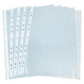 Document Sheet Protector A4 Size Transparent File Sleeve 100 Pcs Pack.